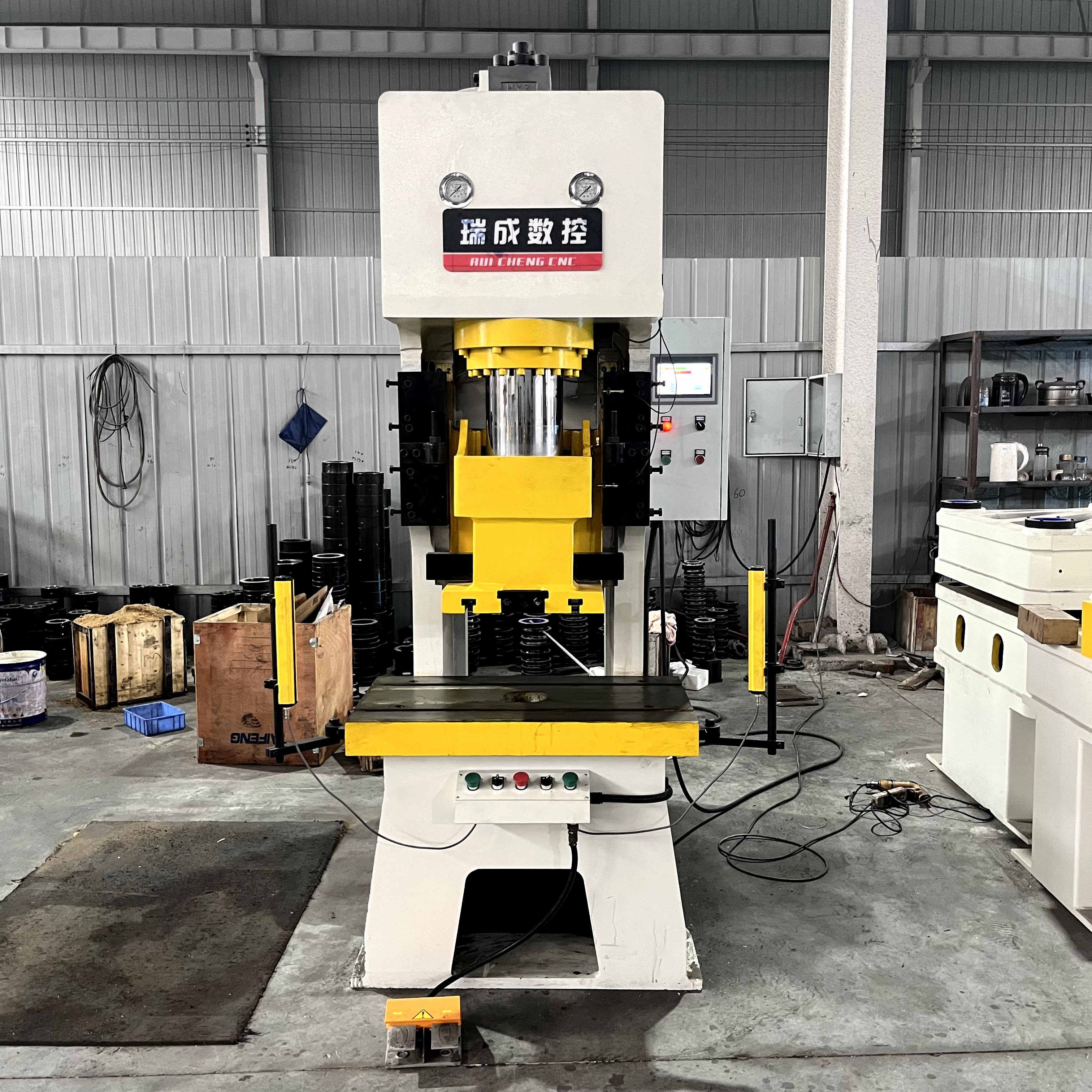 80T液压冲床金属板材冲压、成型、裁切